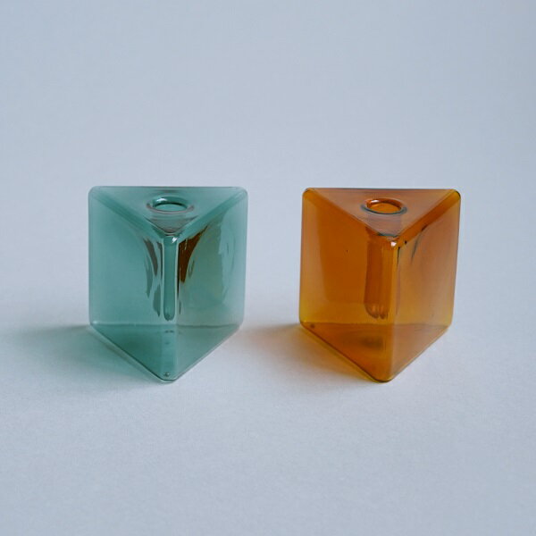 ガラスベース トライアングル グリーン AXCIS アクシス 新生活 [2]