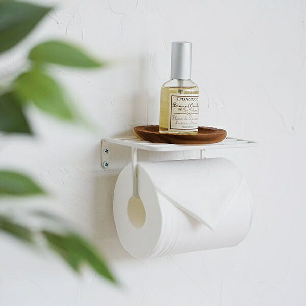 アクシス axcis アイアントイレットペーパーホルダーホワイト