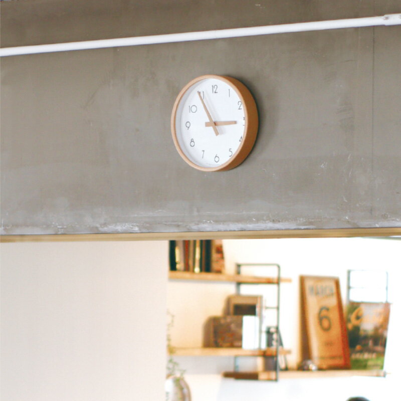 ◆キャンパス ウォールクロックL ホワイト Creer/クレエ cr-91900010