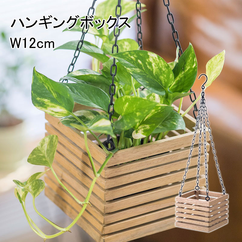 吊り鉢 植木鉢 壁掛け 吊り下げ ハンギングボックス