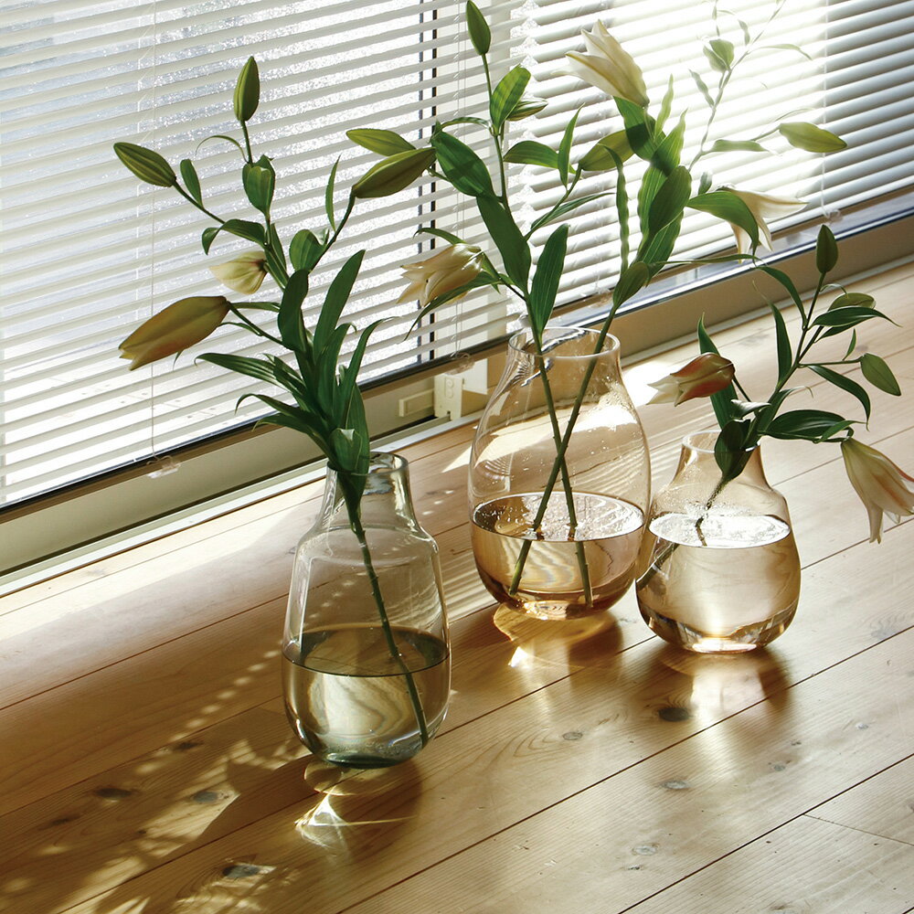 GLASS フラワーベース フィルター L