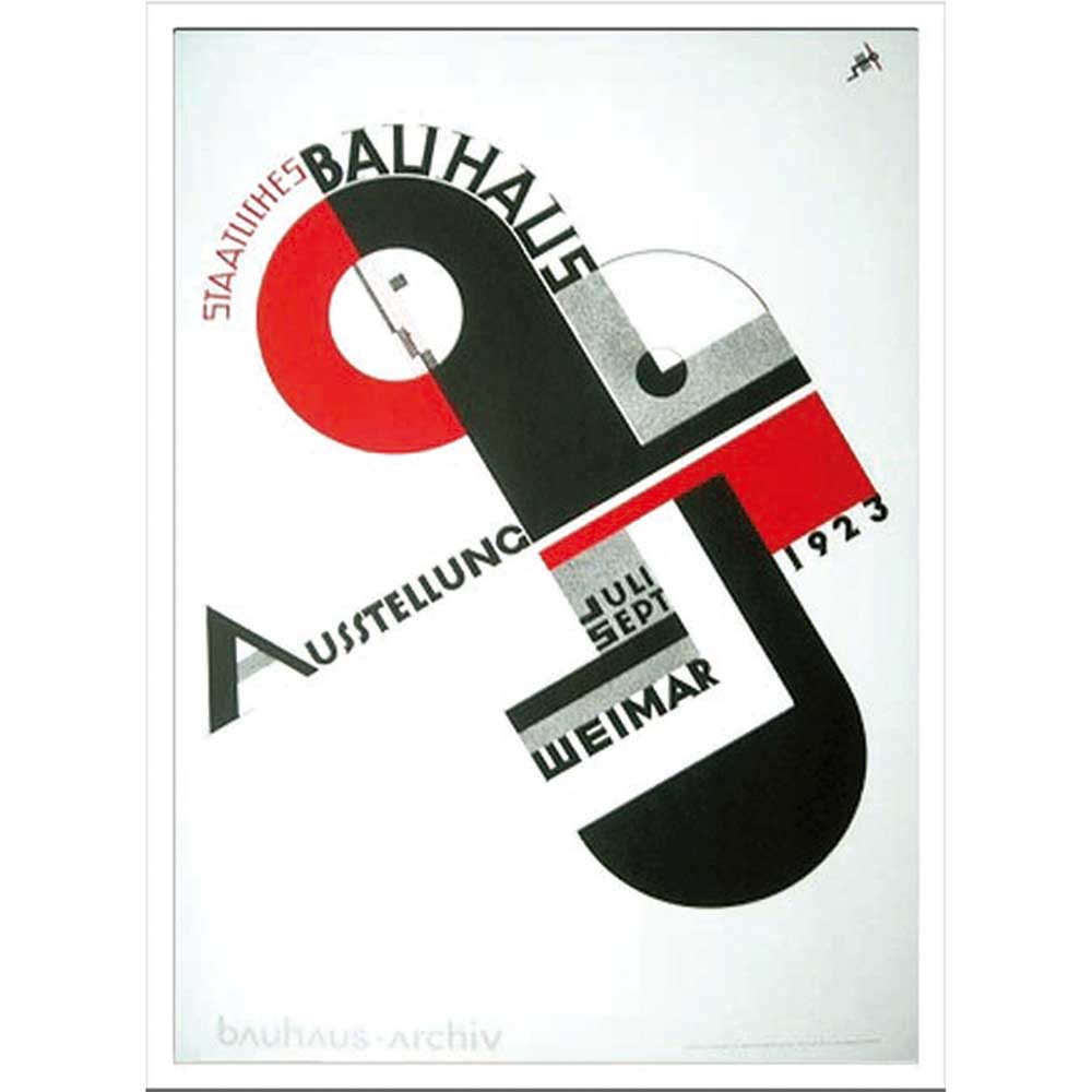 ȥݥ(Хϥ) ƥݥ꡼ Bauhaus Bauhaus Weimar Ausstellung 1923
