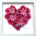 ZAKKA-ART(アクア) 雑貨アート Heart Frame Red Heart