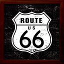 ZAKKA-ART(バスロールサイン) 雑貨アート Bus Roll Sign Route 66