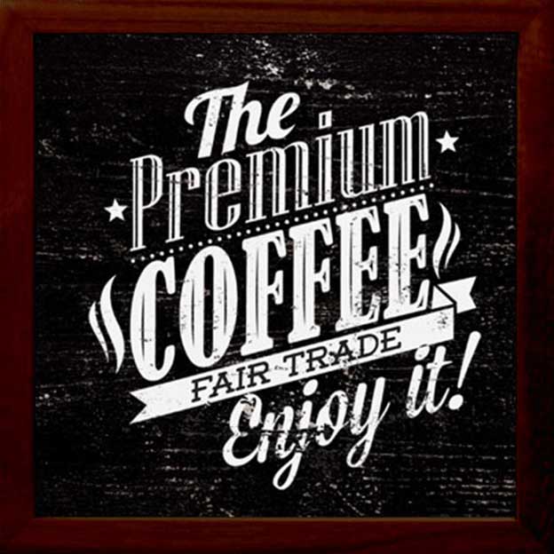 ZAKKA-ART(サインフレーム) 雑貨アート Sign Frame Coffee The Premium Coffee Enjoy Coffee 7