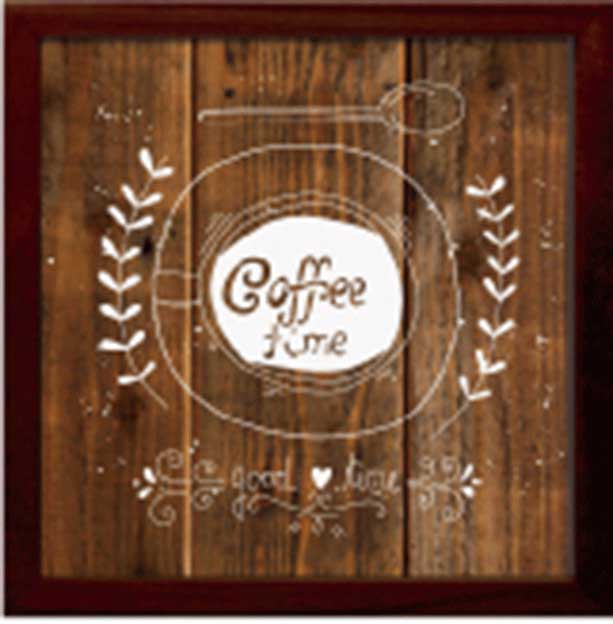 ZAKKA-ART(サインフレーム) 雑貨アート Sign Frame Coffee Coffee Time