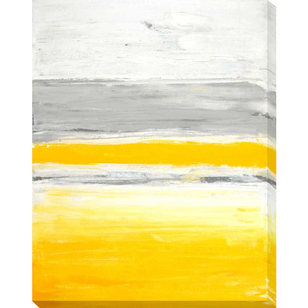 ȥѥͥ(֥ȥ饯) ȥѥͥ ART PANEL Grey and Yellow Abstract Art Painting
