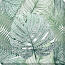 アートパネル(アブストラクト) アートパネル ART PANEL Seamless pattern tropical leaf palm