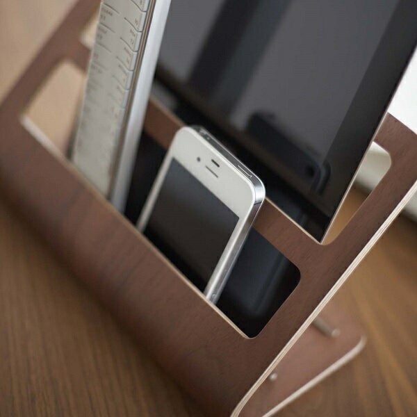 YAMAZAKI 山崎実業 RINタブレット＆リモコンラック リン 7325 7324