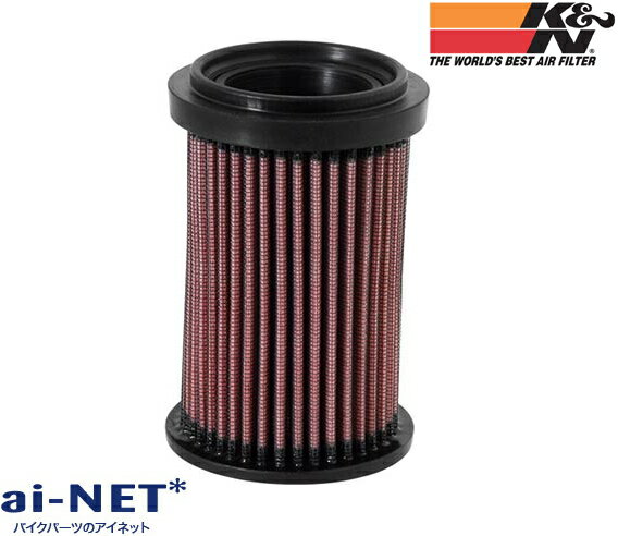 【K&N[ケイアンドエヌ]】[エアフィルター][エアエレメント] 【DUCATI[ドゥカティ] モンスター1100/S EVO ['09-'11]】【DU-6908】[純正交換]タイプ [リプレイスメント]フィルター バイク好き ギフト