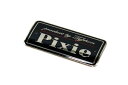 サマーセール【特価品】Pixieサイレンサーエンブレム Typhon テュポン ピクシーマフラー ステンレス製 ネームプレート あす楽対応