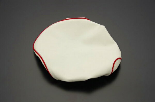 セピア[CA1EA] カラー【白カバー・赤パイピング】張替 国産 シートカバー シート皮 【GRONDEMENT[グロンドマン]】 バイク好き ギフト 楽天スーパーセール 開催