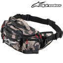 alpinestars/アルパインスターズ KANGA V2 WAIST BAG 91 CAMO O/S 6106718 カンガ ウエストバッグ カモ 2.5リットル ワンショルダー バイク ポシェット メッセンジャー おしゃれ かわいい ツーリング 便利 単車 腰 バイク好き ギフト