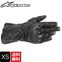 納期未定入荷後発送 WOMENS アルパインスターズ XSサイズ STELLA SP-8 V3 LEATHER GLOVE 1100BLACKBLACK グロー...