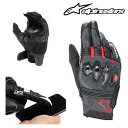 alpinestars/アルパインスターズ 3567122 MORPH SPORT GLOVES BK BRT RED M 黒 赤 モーフ スポーツ グローブ 本革 プロテクター バイク CE規格 スマホタッチ 3シーズン 街乗り 通勤 通学 タッチパネル バイク スマホタッチ対応 おしゃれ かっこいい プロテクター 手袋