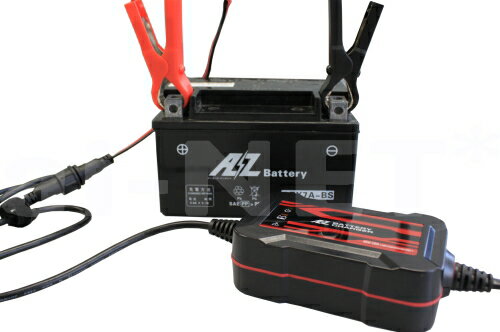 バイク用 バッテリー充電器 AZバッテリーチャージャー ACH-100 (充電器)フル装備 1...