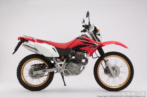 マフラー 送料無料 BEAMS[ビームス]マフラー XR230/モタード スリップオン SS300ソニック B133-07-004 バイク好き ギフト