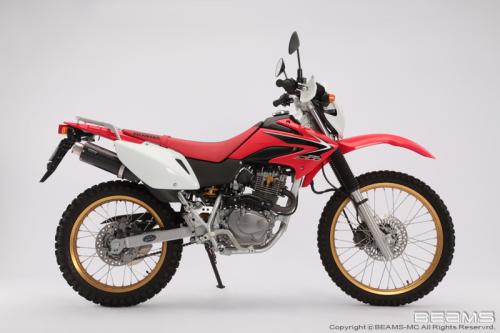 マフラー 送料無料 BEAMS[ビームス]マフラー XR230/モタード スリップオン SS300カーボン B133-08-004 バイク好き ギフト