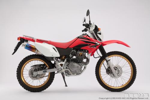 マフラー 送料無料 BEAMS[ビームス]マフラー XR230/モタード スリップオン SS300チタン B133-09-004 バイク好き ギフト