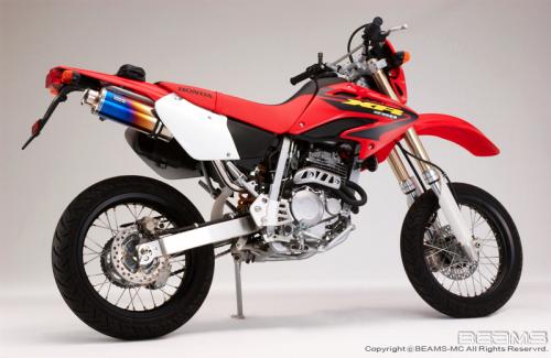 マフラー 送料無料 BEAMS[ビームス]マフラー XR250 BA-MD30 スリップオン SS300チタン B112-09-004 バイク好き ギフト