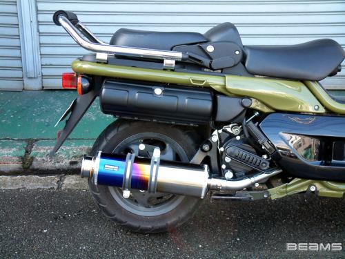 マフラー 送料無料 BEAMS[ビームス]マフラー PS250 SS400チタン B111-12-000 バイク好き ギフト