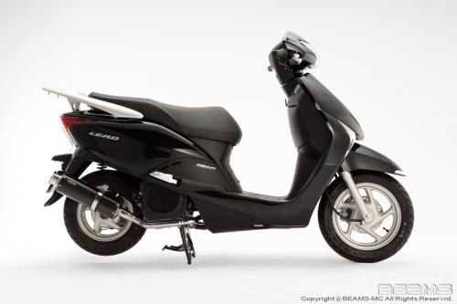 マフラー 送料無料 BEAMS[ビームス]マフラー リード110/LEAD110 前期モデル SS300カーボン B131-08-000 バイク好き ギフト