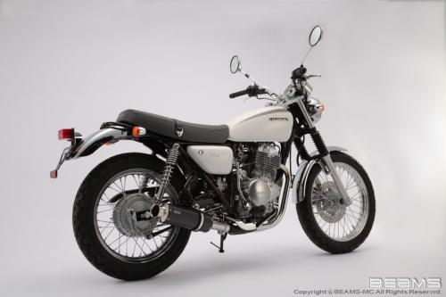 マフラー 送料無料 BEAMS[ビームス]マフラー CB400SS SS300カーボン B132-08-004 バイク好き ギフト