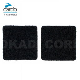 正規品 Cardo/カルド PACKTALK/FREECOM ベルクロ（正方形・ペア） 1830903006 インカム 補修 オプションパーツ リペアパーツ 補修パーツ バイク好き ギフト お買い物マラソン 開催