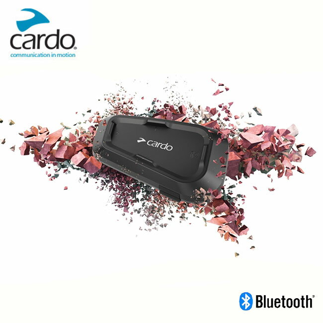 正規品 Cardo/カルド SPIRIT シングル オートバイ専用インカム Bluetooth ブルートゥース 防水 スピーカー ヘルメット サウンド インターコム 音楽 ショウエイ アライ OGK AGV ヘルメット 対応…