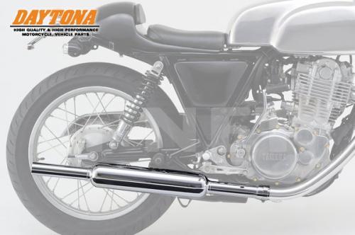 マフラー 送料無料 SR400 FI用 スリップオンキャブトンタイプマフラー キャブトンマフラー 車検対応 JMCA認証 92255 スリップオンマフラー 10～ RH03J DAYTONA製 デイトナ あす楽対応 バイク好き ギフト