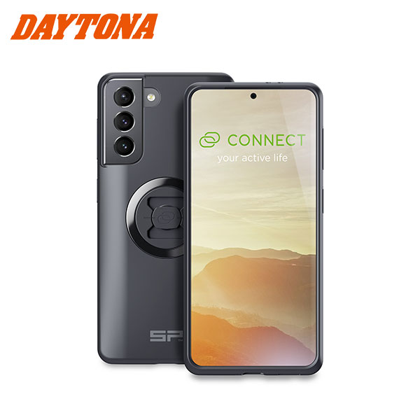 送料無料 DAYTONA/デイトナ SP CONNECT（エスピーコネクト） バイク用 スマホホルダー 55138 フォンケース Galaxy S21 24311 ツーリング マウント バイク好き ギフト お買い物マラソン 開催