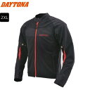 【ブラックレッド/2XL】 DAYTONA(デイトナ） HBJ-058 スポーツメッシュジャケット 21669 moto バイク用 通勤 通学 ツーリング バイク好き ギフト