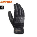 【ブラック/M】 DAYTONA(デイトナ)HBG-065 カフェメッシュグローブ 19949 ゴートスキン タッチパネル対応 moto バイク用 通勤 通学 ...