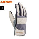 【アイボリー/XL】 DAYTONA(デイトナ)HBG-065 カフェメッシュグローブ 19964 ゴートスキン タッチパネル対応 moto バイク用 通勤 通...
