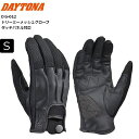 Sサイズ 春夏 デイトナ(Daytona) ブラック ドリーミー メッシュグローブ DG-012 46156 バイク用 グローブ 手のひら本革(ヤギ革) スマホ対応 通勤通学 ツーリング