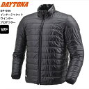 ブラック/WFサイズ(女性) デイトナ(Daytona) DP-006 ウインタープロテクターインナージャケット 48643 バイク用 秋冬 CE規格 ソフトプロテクター付属 防風
