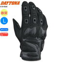 DAYTONA/デイトナ DG-016 デュアルプロテクメッシュグローブ ブラック/Lサイズ 61160 バイク用 moto ツーリング 通勤通学 春夏秋シーズン用