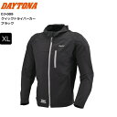 春夏 ブラック/XLサイズ 送料無料 DAYTONA/デイトナ DJ-009 クイックドライパーカー 46691 moto バイク用 ライディング ツーリング ...
