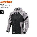 春夏 ブラックグレー/Sサイズ 送料無料 DAYTONA/デイトナ DJ-010 ハーフメッシュパーカー 46766 moto バイク用 ライディング ツーリン...