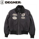 【送料無料】【DEGNER】 デグナー 18WJ-8 ソフトシェルフライトジャケット 18WJ-8 ブラック サイズXL バイク好き ギフト お買い物マラソン ...