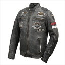 【送料無料】 【DEGNER】 デグナー 19WJ-13 ワックスシープレザージャケット ブラック サイズXL バイク好き ギフト お買い物マラソン 開催
