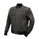 【送料無料】 【DEGNER】 デグナー 19WJ-18 レザーデニムコンビジャケット ブラックブラック サイズ2XL バイク好き ギフト お買い物マラソン 開...