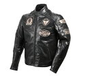 【送料無料】 【DEGNER】 デグナー 19WJ-24 レザージャケット ブラック サイズM バイク好き ギフト お買い物マラソン 開催