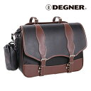 送料無料 DEGNER デグナー ナイロン サドル バッグ NB-100 ブラウン 17L アメリカン ハーレー ボトルホルダー付 バイク好き ギフト