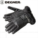 【DEGNER】 デグナー FRWG-21 レディースゴートレザーグローブ ブラック サイズL バイク好き ギフト お買い物マラソン 開催