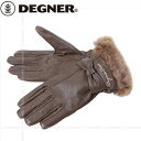【DEGNER】 デグナー FRWG-21 レディースゴートレザーグローブ ブラウン サイズL バイク好き ギフト お買い物マラソン 開催