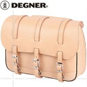 【送料無料】 【DEGNER】 デグナー SB-18 レザーサドルバッグ タン バイク好き ギフト お買い物マラソン 開催