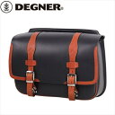 【送料無料】 【DEGNER】 デグナー SB-81 レザーサドルバッグ ブラックキャメル 18L バイク好き ギフト お買い物マラソン 開催