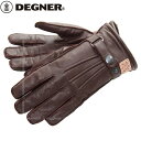 ブラウン/サイズS 【DEGNER】 デグナー WG-12 ゴートレザー ウィンターグローブ WINNTER GLOVE バイク好き ギフト お買い物マラソン ...