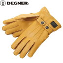 ベージュ/サイズM 【DEGNER】 デグナー WG-12 ゴートレザーウィンターグローブ WINNTER GLOVE バイク好き ギフト お買い物マラソン 開...